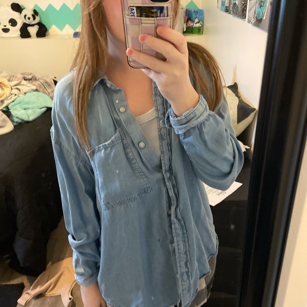 Kohl's Light Blue Denim Jacket